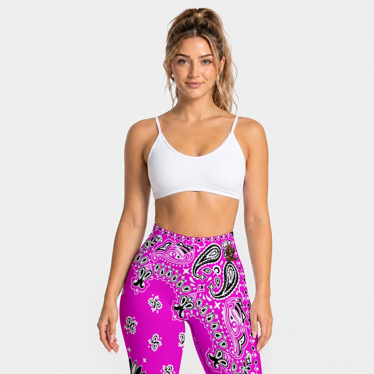 All-Over Print Women's Seamless High Waisted Butt-Lifting Leggings