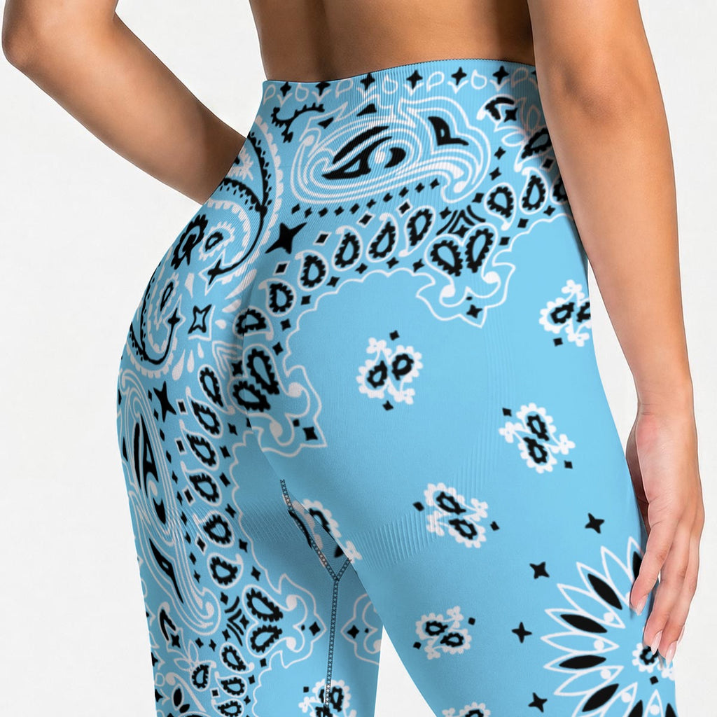 All-Over Print Women's Seamless High Waisted Butt-Lifting Leggings