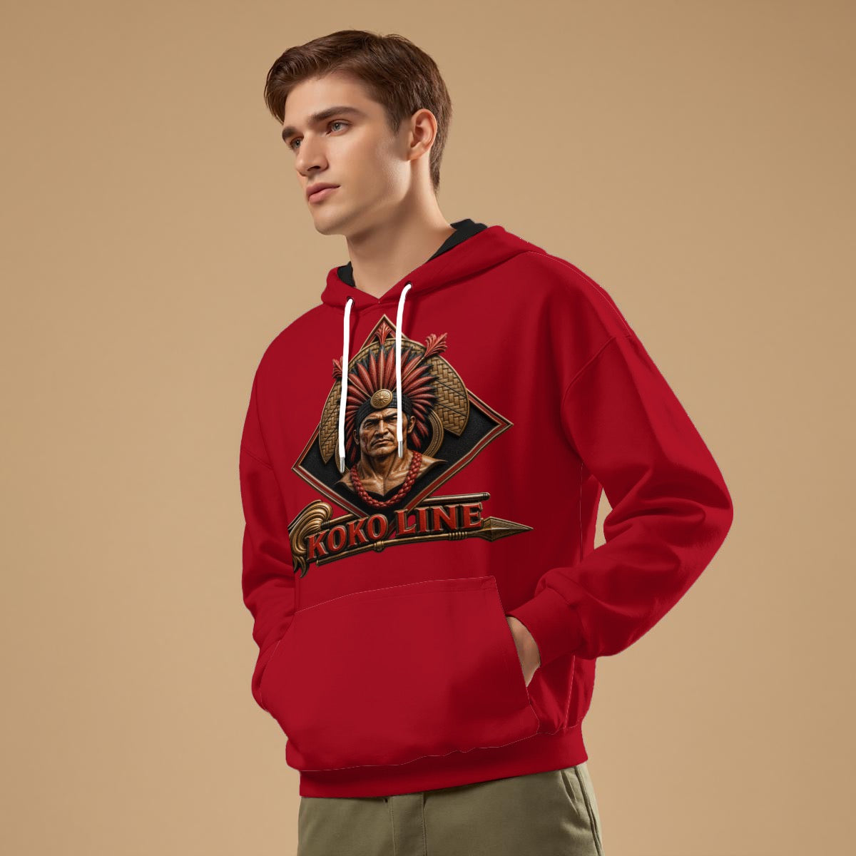 All-Over Print Unisex Pullover Hoodie | 310GSM Cotton
