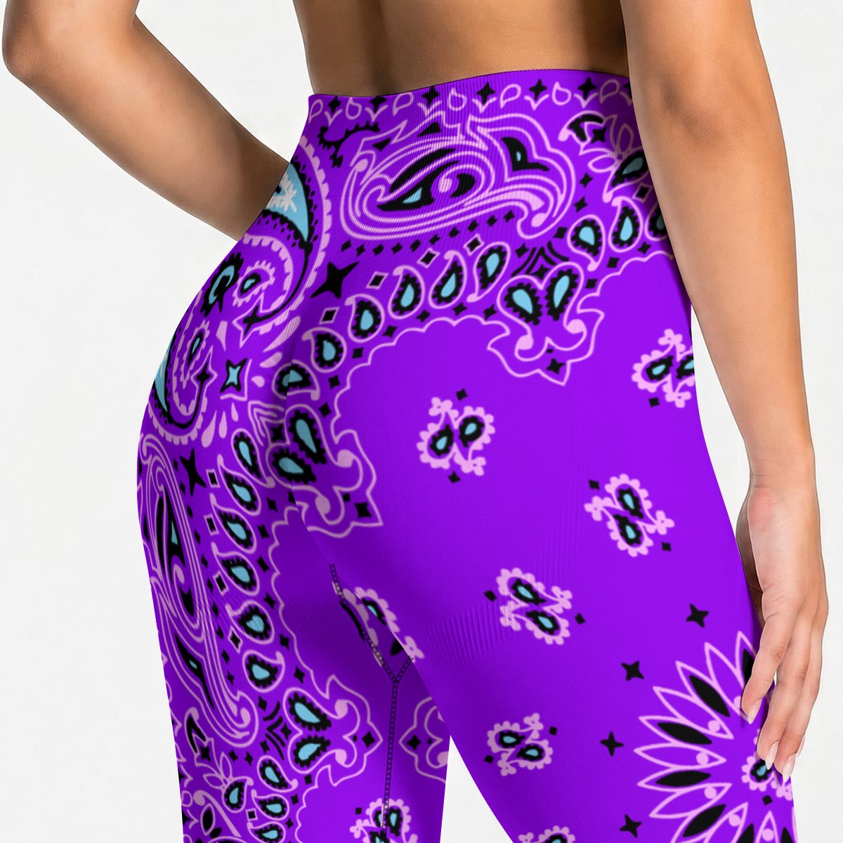 All-Over Print Women's Seamless High Waisted Butt-Lifting Leggings