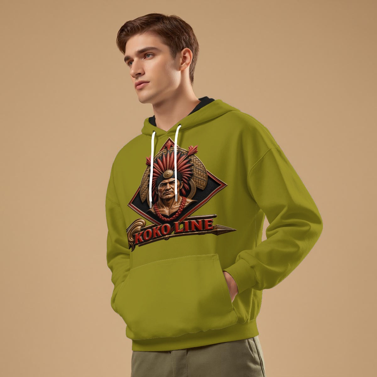 All-Over Print Unisex Pullover Hoodie | 310GSM Cotton