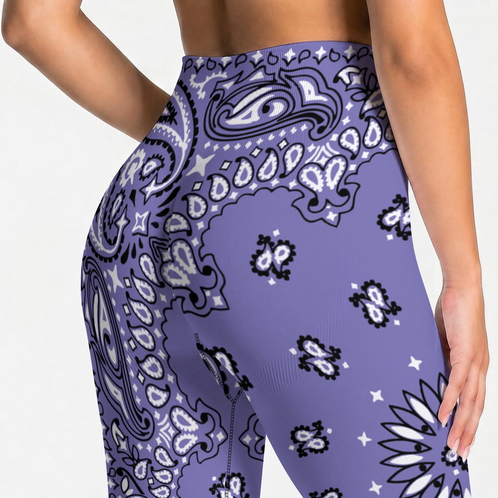 All-Over Print Women's Seamless High Waisted Butt-Lifting Leggings