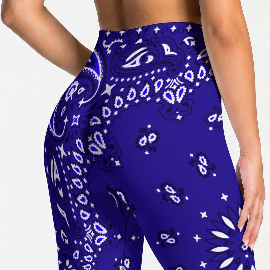 All-Over Print Women's Seamless High Waisted Butt-Lifting Leggings