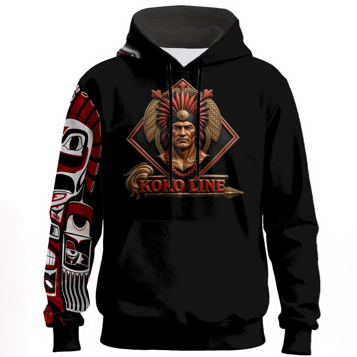 All-Over Print Unisex Pullover Hoodie | 310GSM Cotton